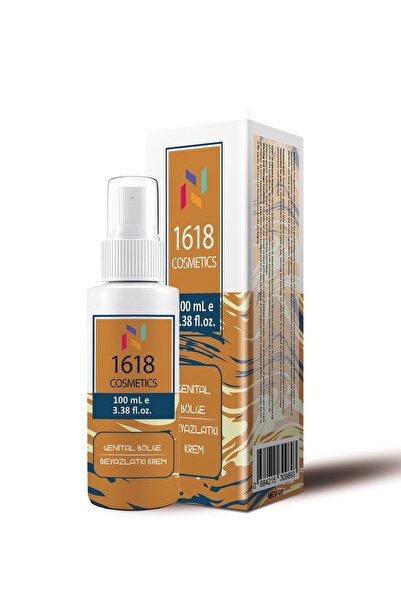 1618 Kozmetik Genital Bölge Beyazlatıcı Krem 100 ML