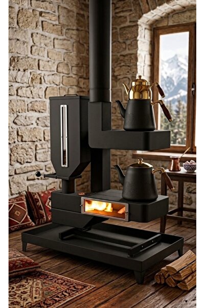 hibiscus “HİBİSCUS KONFOR Pelet Sobası Premium Seri – Güçlü Isıtma Performans...