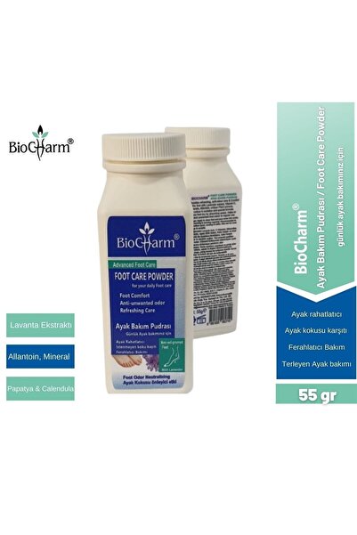 BioCharm Ayak Bakım Pudrası / Foot Care Powder