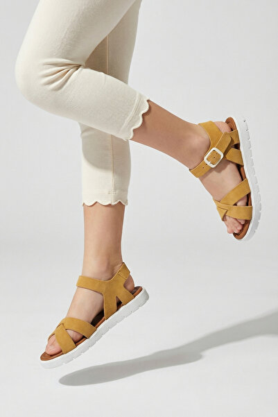 Moda Lime Sandale pentru fetiță, confortabile, cu talpă deschisă în față, cu ...