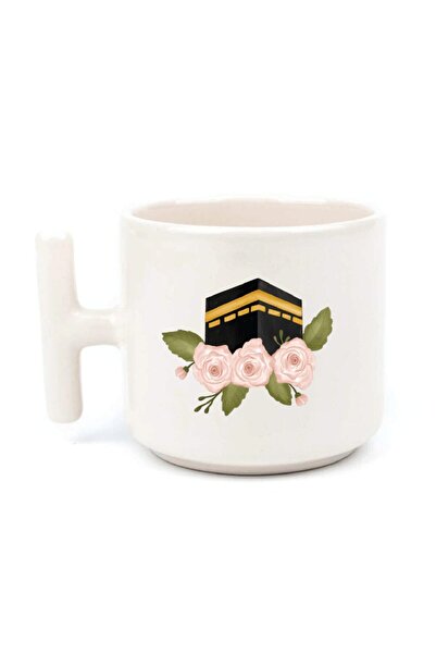 MuslimWalk Flowery Kaaba – T Cup Glass