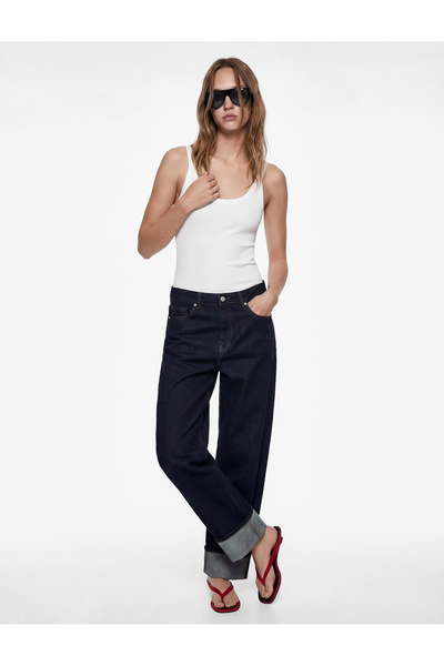 Koton Slim Fit Sleeveless U-Neck Snap Detailed Bodysuit