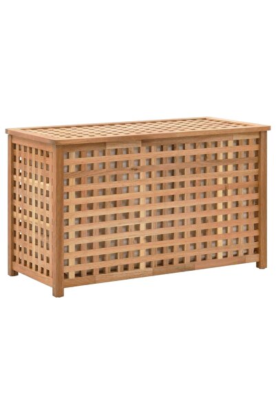 Concept Cufăr de rufe, 77,5x37,5x46,5 cm, lemn masiv de nuc