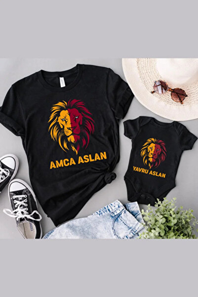 Tshirthane Unchiul Leon Baby Lion (PRETUL ESTE PENTRU UN ARTICOL MINIMO 2 BUC...