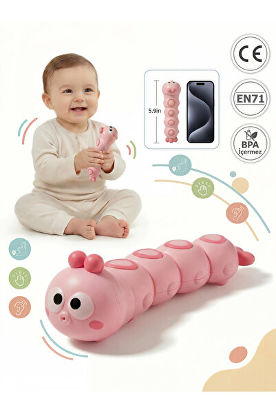 BBSKY Çoklu Tırtıl Parti Oyuncakları, Duyusal Oyuncaklar, Ebeveyn-Çocuk Etkil...