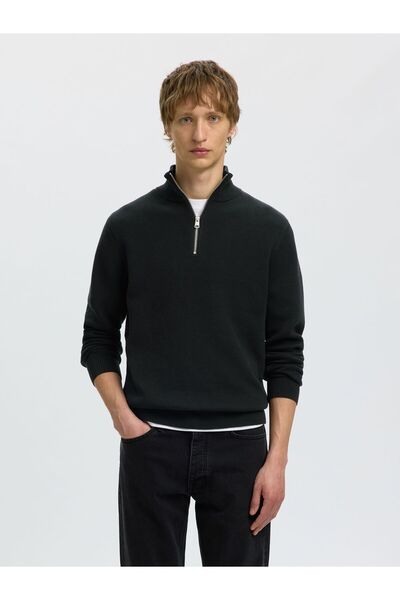 Selected Homme Kazak Yarım Fermuarlı