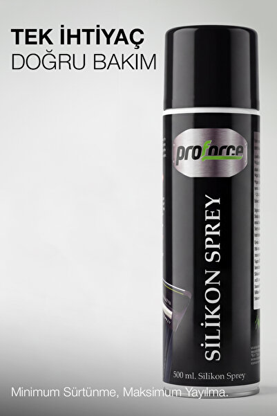 Proforce 500 Ml Silikon Koşu Bandı Yağı (Silikon Sprey)