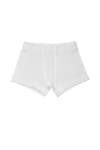 OrganicKid Cotton Erkek Çocuk Mavi/Gri Boxer Set 3'lü