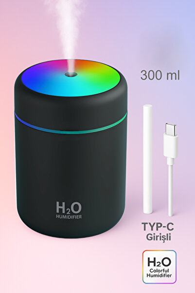 hauswert Ultrasonik Oda ve Araç Hava Nemlendirici Buhar Makinesi Ve Aroma Dif...