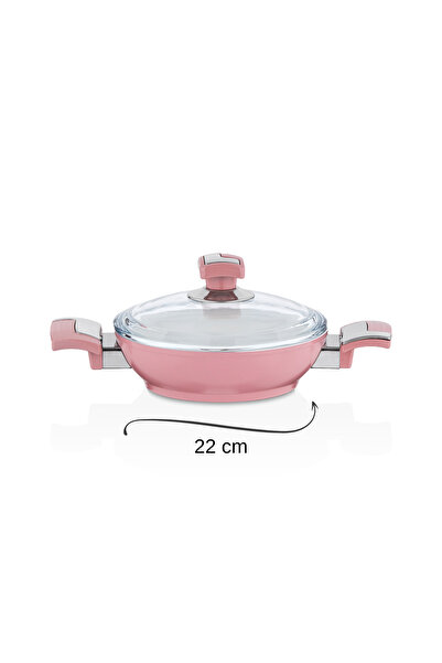 Bonera 6 Parça Seramik Omlet Pembe