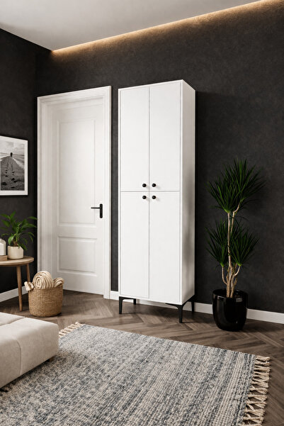 VENATTO Paris Ayakkabılık,kiler,mutfak Erzak Çok Amaçlı Dolap(%100MDF)