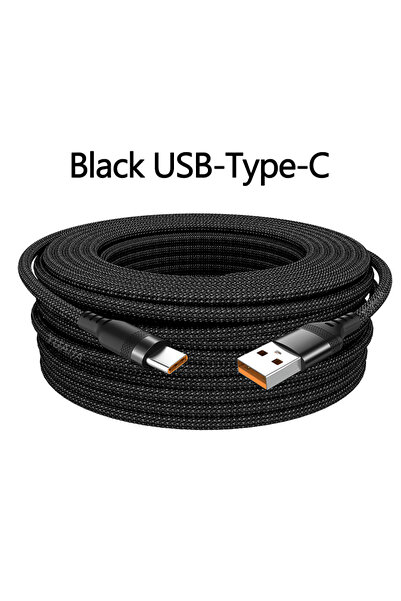 Choice 5m Black USB C USB TYPE C Fast Charge Cable Android Micro USB line USB...