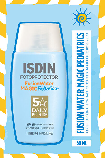 ISDIN Fotoprotector Fusion Water Magic Pediatrics Spf50 50 ml Su Bazlı Çocuk ...
