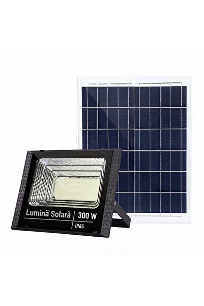 Flippy Proiector LED SMD 500W Solara, Flippy, 400 LED, Panou Solar, ABS, 18AH...