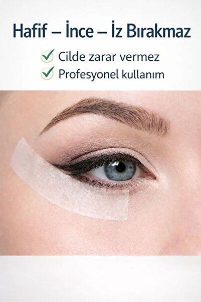 Octacare Kirpik Bantı, Göz Altı Koruycu Rulo Bant Cok Amaclı Bant 2 ADET