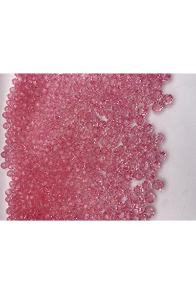 Hedef Bijuteri 100gr 10mm Mărgele acrilice model fagure de culoare roz, bijut...
