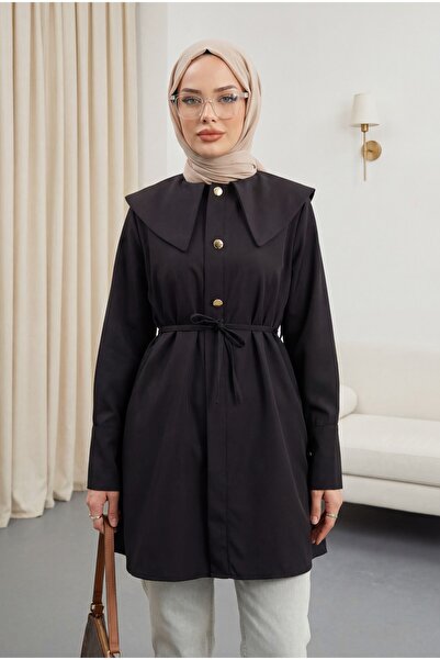 HİJABAYA Καπάκι με φαρδύ λαιμόκοψη και δεμένη μέση