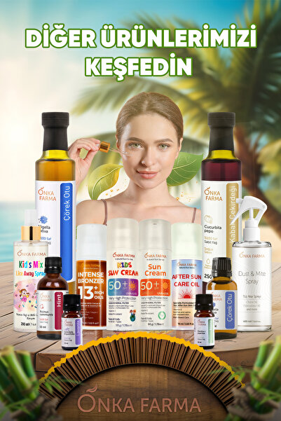 OnkaFarma Onka Farma Anason Uçucu Yağı 10 ml %100 Saf Doğal Yerli Üretim