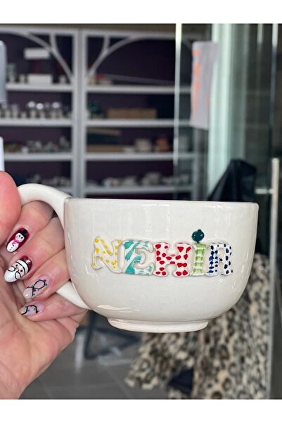 MeGgDecor 300ml Büyük Isimli Kupa (ÖN SİPARİŞ ÜRÜNÜDÜR)