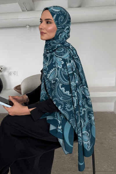 Coco Scarfs Deva Desen Pamuk Vual Şal
