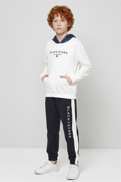 Black One Σετ αθλητικής φόρμας με μακρυμάνικο αγόρι με κουκούλα