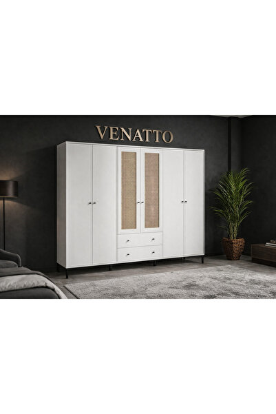 VENATTO Trio 6 Kapaklı Dolap(%100MDF)