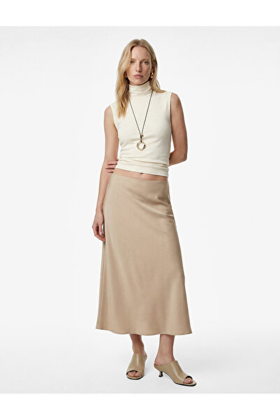 Koton Cotton Slim Fit High Neck Tank Top