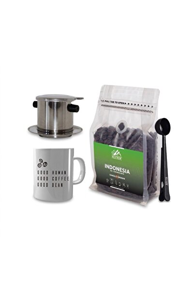 VESTRON Outdoor Kahve Tanışma Seti Phin Filter Vietnam Kahve Demleme Ve Endon...