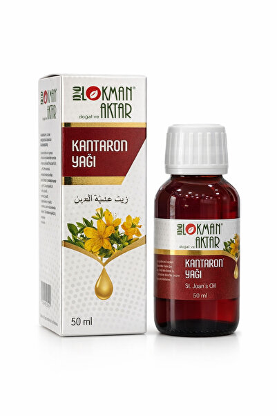 Lokman Aktar Kırmızı Kantaron Yağı 50 Ml