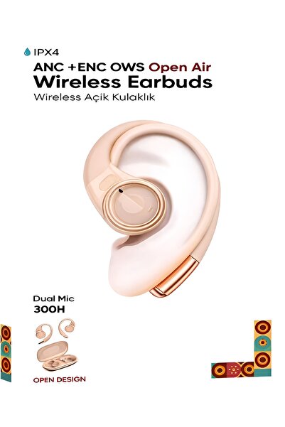 DEANB IPX4 Su geçirmez ANC - ENC Gürültü Önleyici Kablosuz 5.4 Bluetooth Doku...