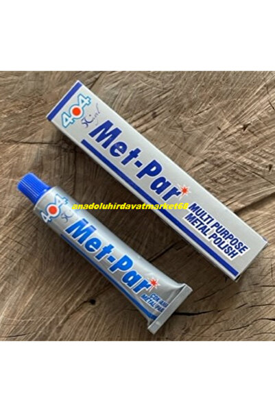 404 KROM PARLATICI METAL PİRİNÇ ALTIN İNOX PARLATICI PASTA POLİŞ 50GR