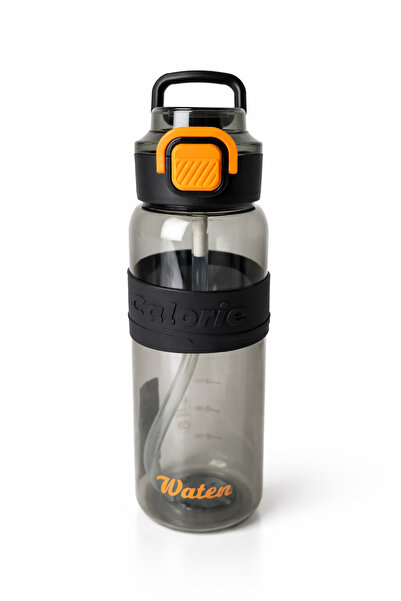 YOYOSO زجاجة ماء بمقبض سيليكون 1 لتر