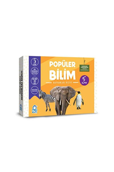 Mavi Kirpi Popüler Bilim Hayvanlar Set 5 KİTAP