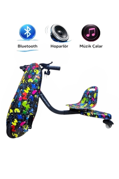 RYDER STAR Drift Car Elektrikli Kaykay Hoverboard Bluetooth Hoparlörlü - Led ...