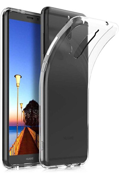 Case Compatible with Huawei Mate 10 Lite Clear Silicone Camera Protected 3D