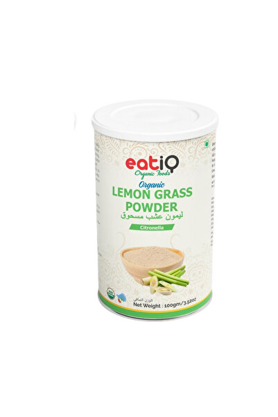 eatiQ Lemongrass Organic Pure Herbal Fine Dehydrated Powder (100g)