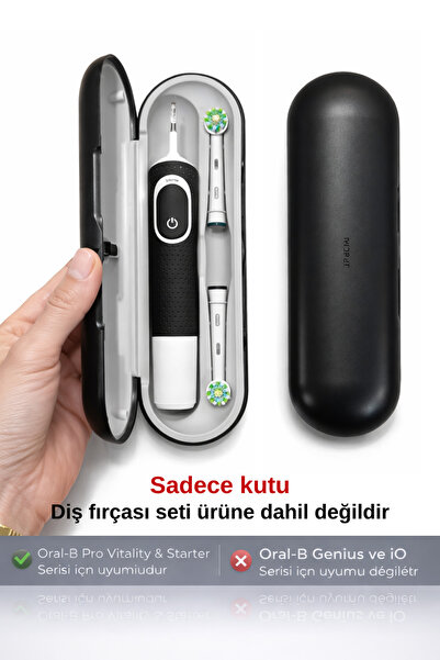 Wober Oral-b Şarjlı Diş Fırçası Için Saklama Kabı/kutusu, Sadece Pro, Vitalit...