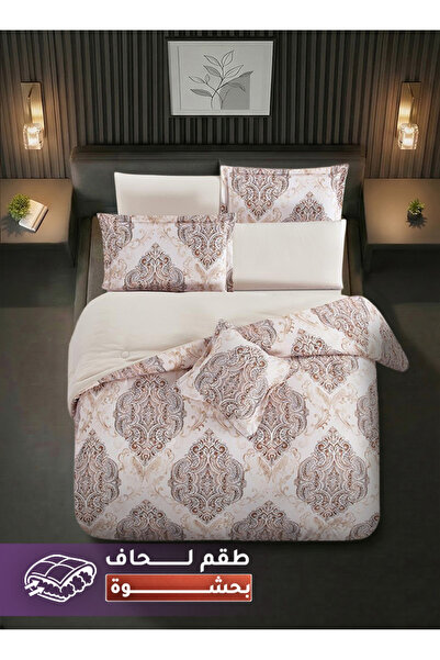 Melen مفارش ميلين | طقم لحاف مزدوج بحشوة سميكة 7 قطع