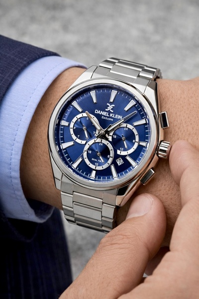 Daniel Klein New Season Multifunction Luxury Men's Wristwatch and Bracelet Gift