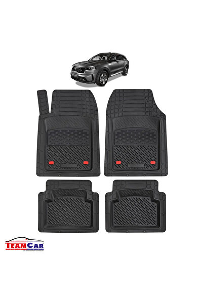 TEAMCAR Covorașe auto TeamCar ®   Kia Sorento MQ4 (2020-prezent) - Negru - Ta...