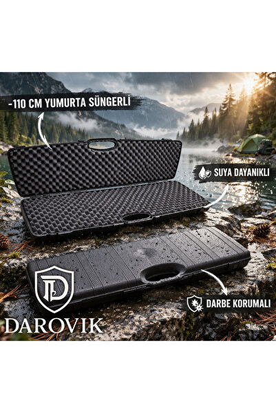 Darovik CAS1 Süngerli Polimer Tüfek Taşıma Çantası 110 cm
