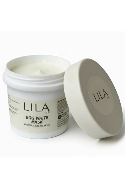 Lila Soft Egg White Mask Yumurta Akı Maskesi Leke , Siyah nokta Giderici Ve G...