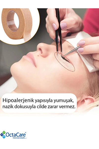 Kirpik Bantı, Göz Altı Koruycu Rulo Bant Cok Amaclı Bant 2 ADET