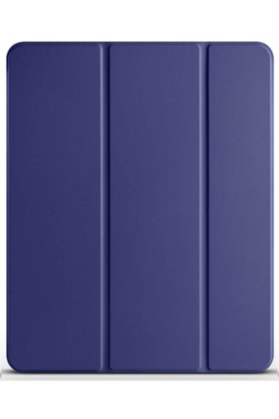 Fuchsia İpad Pro 12.9 2021 (5.nesil) Uyumlu Smart Cover Standlı 1-1 Flip Smar...