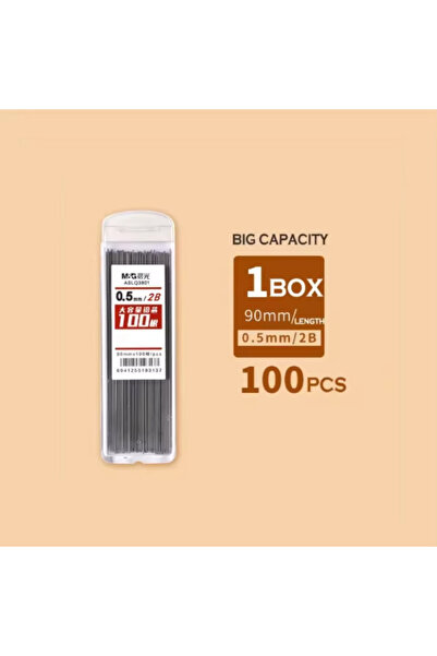 Choice5 عبوة واحدة من أقلام الرصاص M&G الطويلة 2B 0.5 مم، عبوة جرافيت 2B/HB 0...