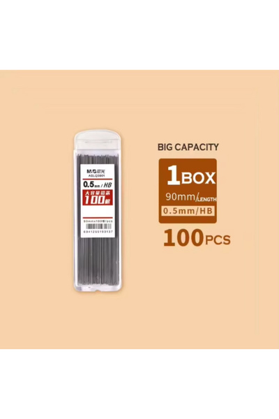 Choice3 1set long HB 0.5 M&G Pencil Refill 2B/HB 0.5mm 0.7mm Graphite Refill ...