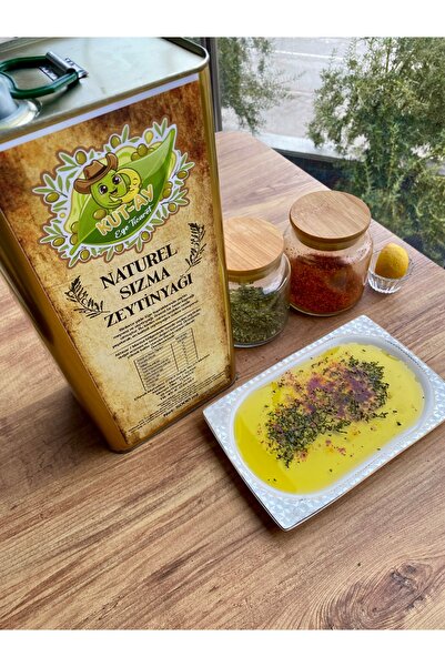 Kut-Ay Zeytincilik Doğal Sızma Zeytinyağı 5 Litre (Analiz Raporlu & Yeni Hasat