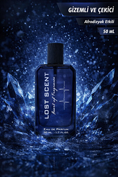 Lost Scent Aphrodisiaque Etkili Black İntense Edp 50ml Kalıcı Erkek Parfüm