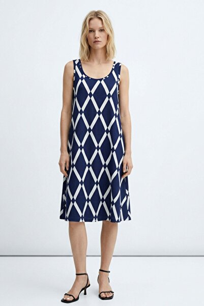 COTENCONCEPT A-Line Comfortable Dress with Drapey Thick Straps