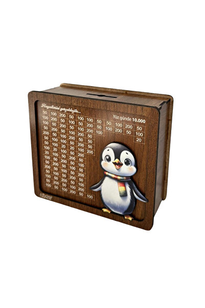 limly Kumbara, 10000 hedef kumbara, penguen figürlü hedef kumbara